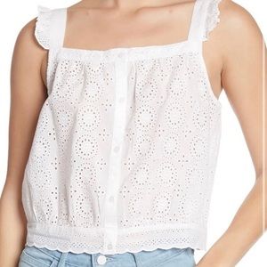 Abound Nordstrom Eyelet Lace Tank 2xl